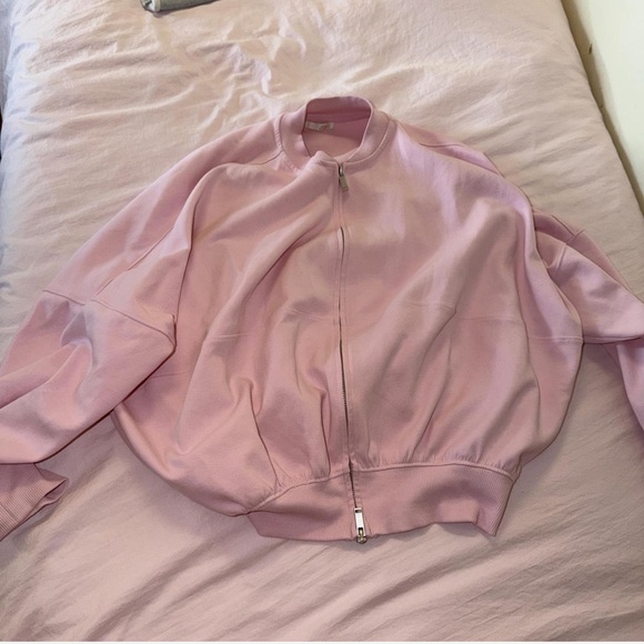 Zara Jackets & Blazers - Zara Pink Bomber Jacket